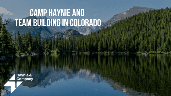 Camp Haynie in scenic Colorado mountain landscape, ideal for team building activities.
